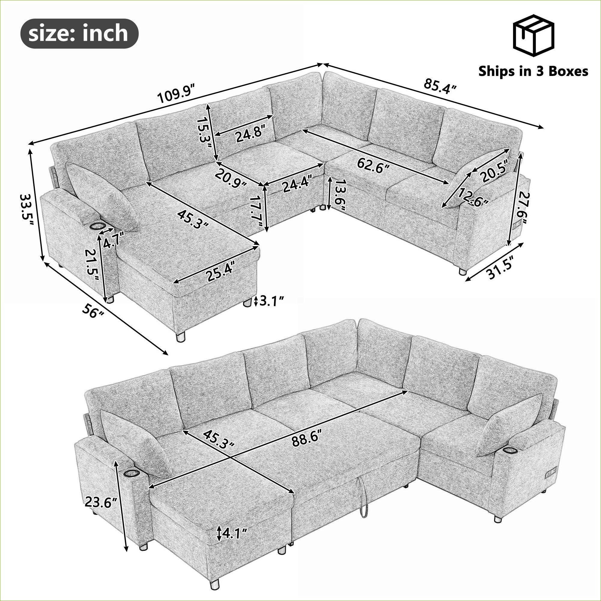 Watnature 0VFD4YTRXDH7 Sofas-Loveseats - View #6