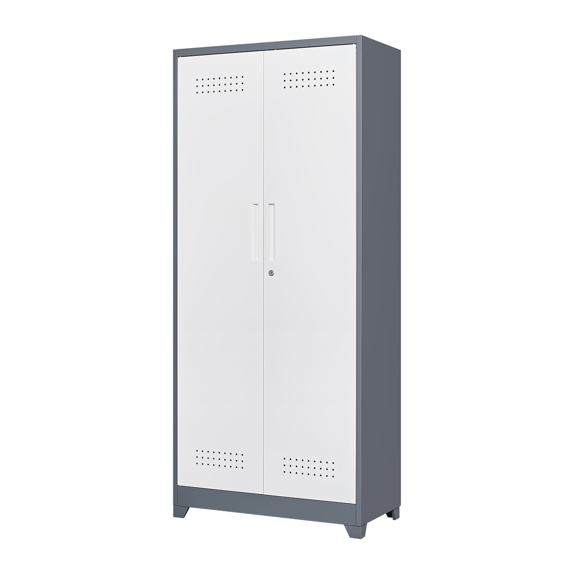SINOFURN SYD260005WT White 31.5-Inches File Cabinet