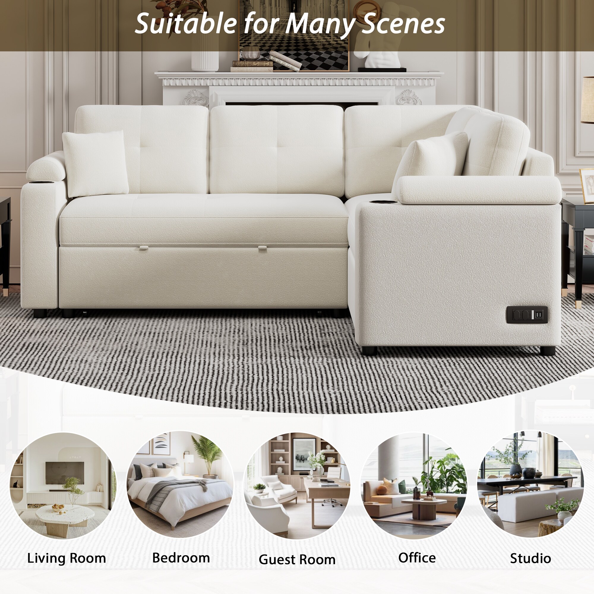 ModernLuxe SG001270AAA Sofas-Loveseats - View #6