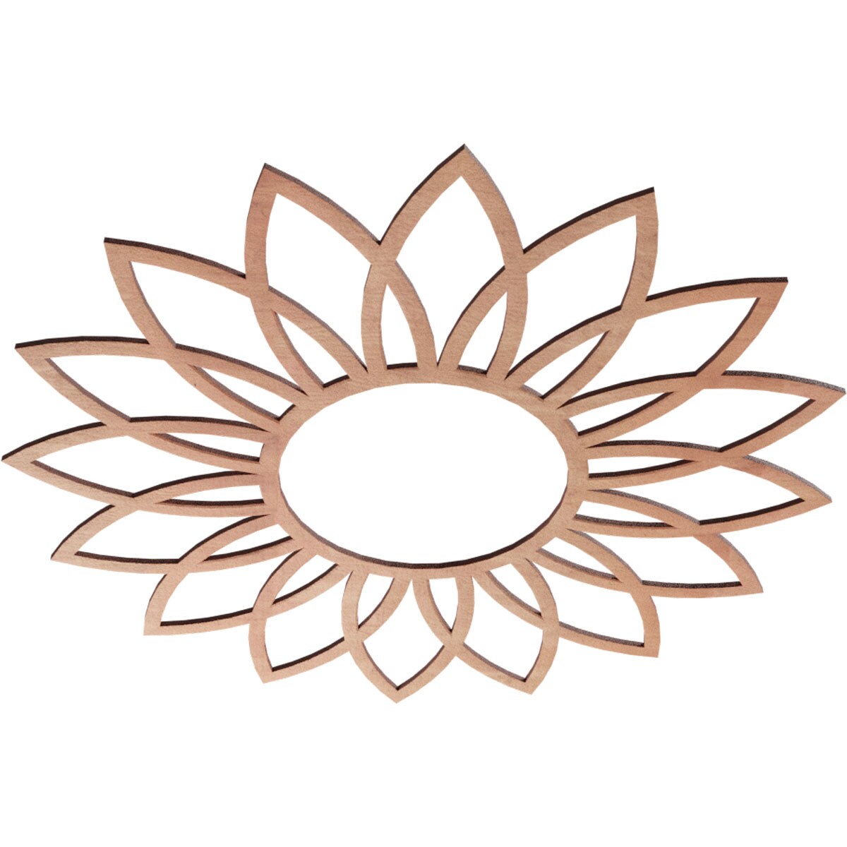 Ekena Millwork CMWP28X28X0250DACH Ceiling-Medallions - View #2