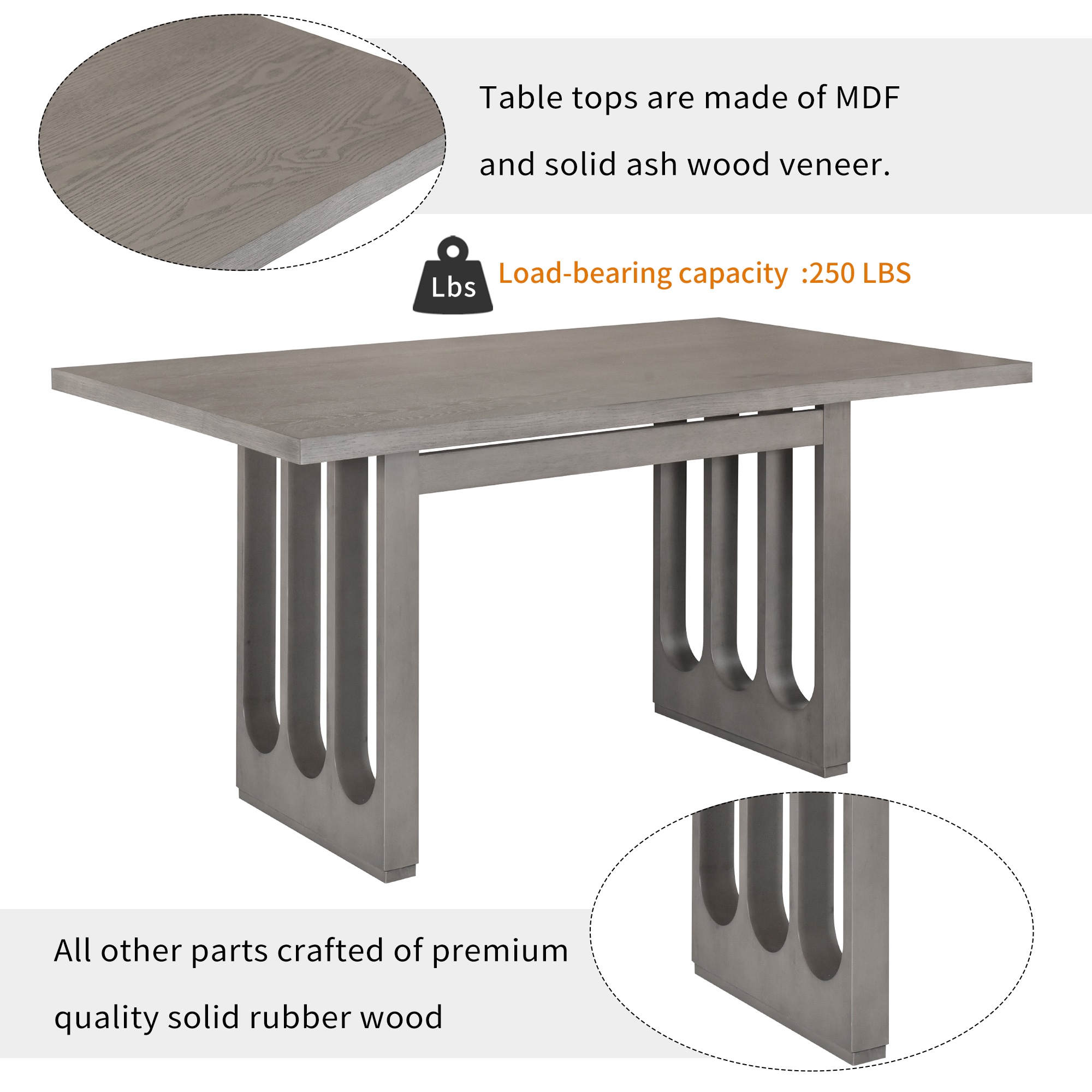 Mondawe OR-S0060E-TR Dining-Sets - View #8