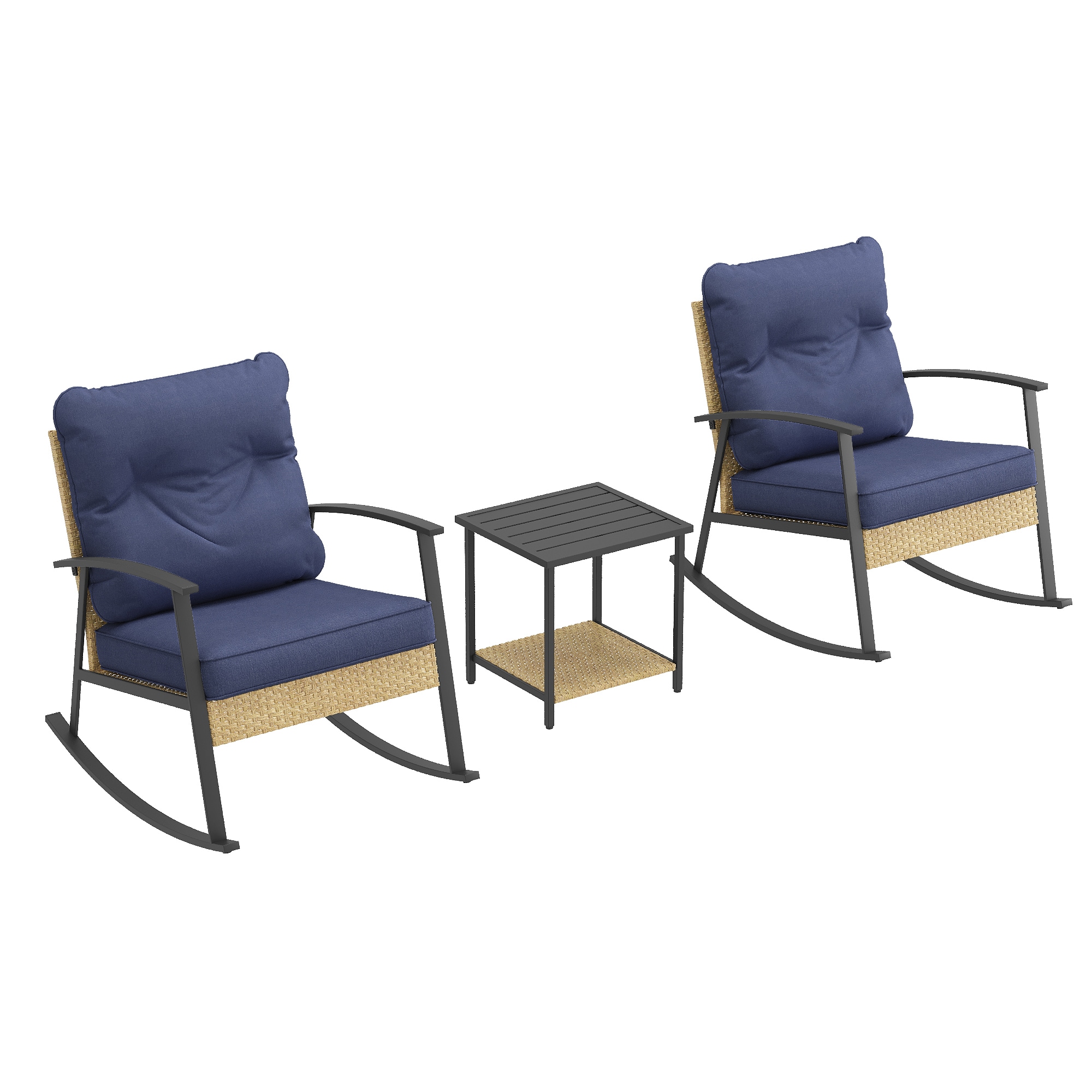 ACEGOSES LW-L3-63-BN-2 Patio-Conversation-Sets - View #2