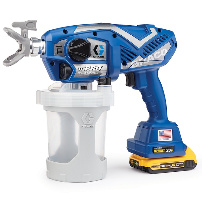 Graco TC Pro Cordless Battery Handheld Airless Paint Sprayer in the Airless  Paint Sprayers department at