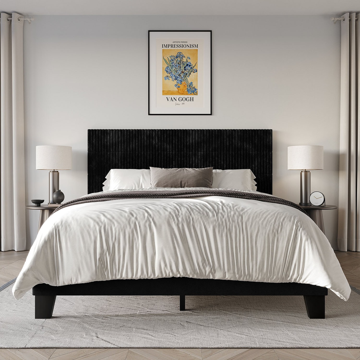 CasePiece C8541QPL-BK-VV beds - View #2