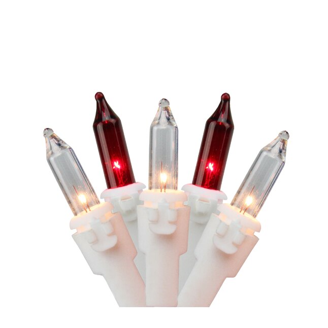 Northlight 31.2-ft 50-Light Clear Glass-Shade Plug-In Bulbs Incandescent String Lights Northlight 31.2-ft 50-Light Clear Glass-Shade Plug-In Bulbs Incandescent String Lights