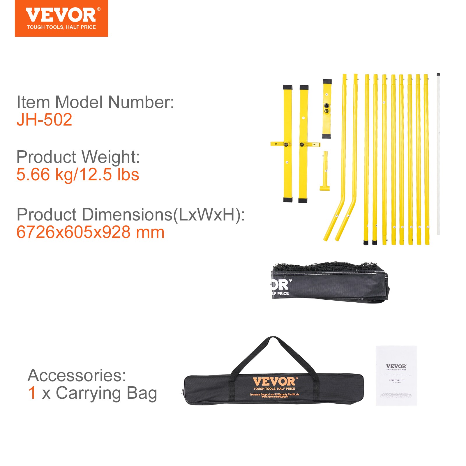 VEVOR PKQWTZWHLTZ2NE3SEV0 Portable-Party-Game - View #8