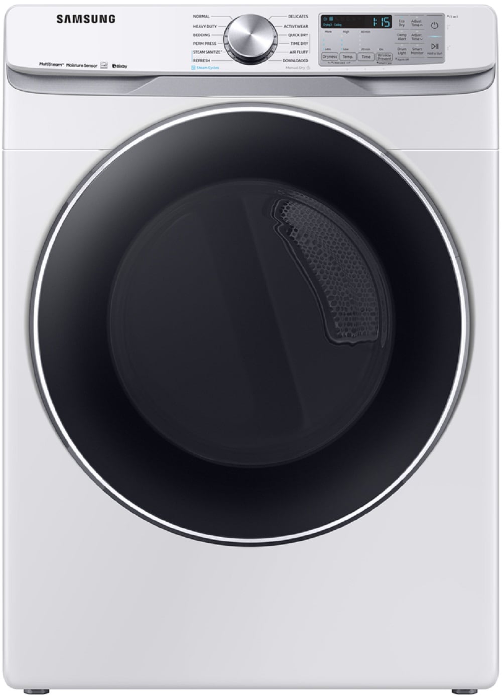 Samsung 7.5 cu ft gas dryer Black Steel w/ Steam Sanitize+