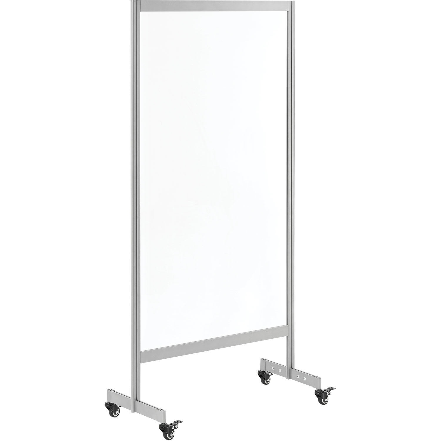 Global Industrial 695871 Suitable to use in virtually any room from small classrooms and study rooms to large office cubicles. The freestanding divider can be placed on its own aligned with another unit to create a divider for a larger workspace