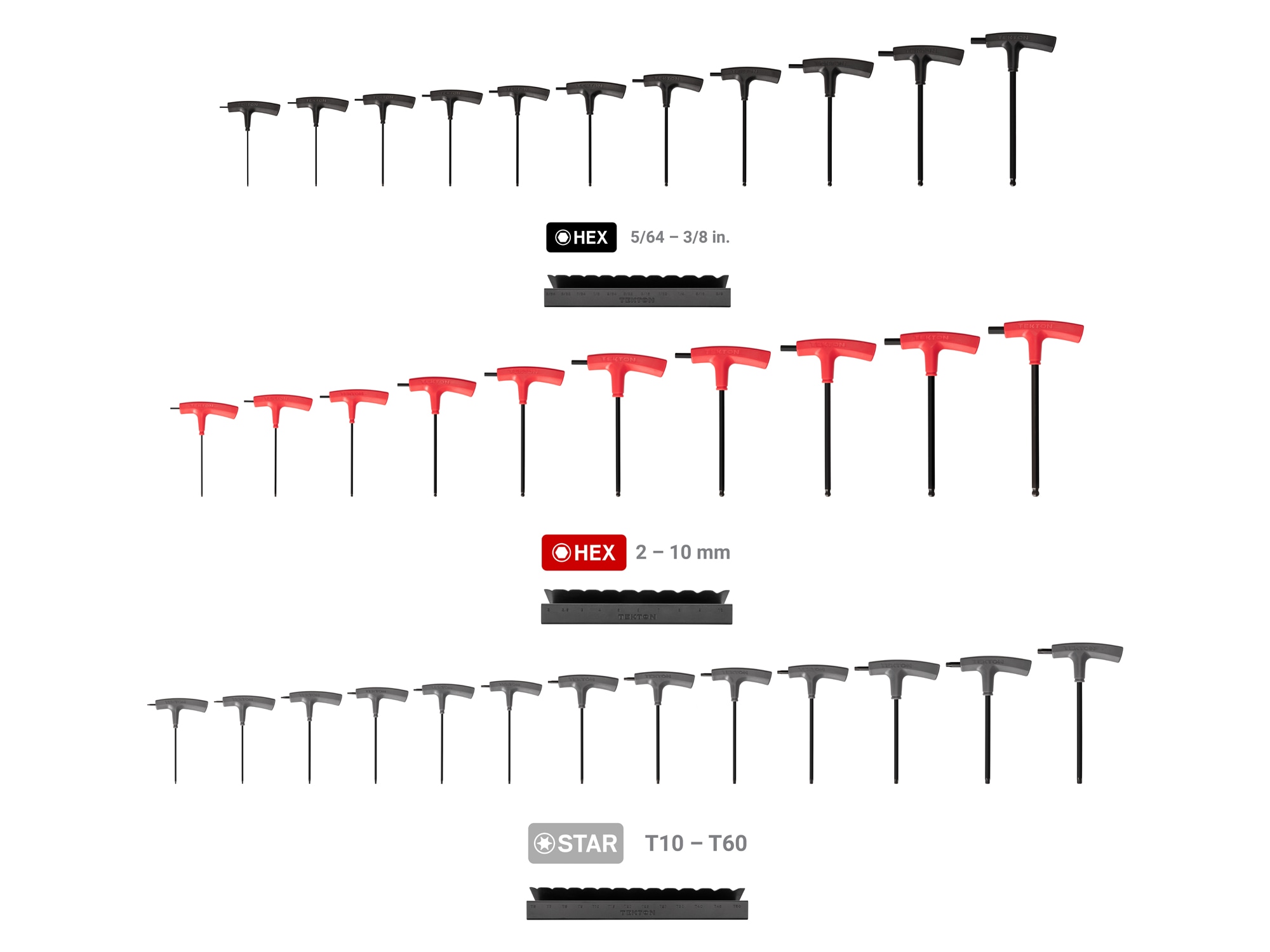 TEKTON KEY92001 Hex-Torx-Key - View #2