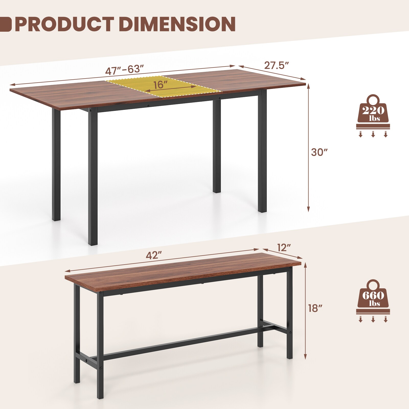 SUGIFT ZMLW014SUGHY1135 Dining-Sets - View #3