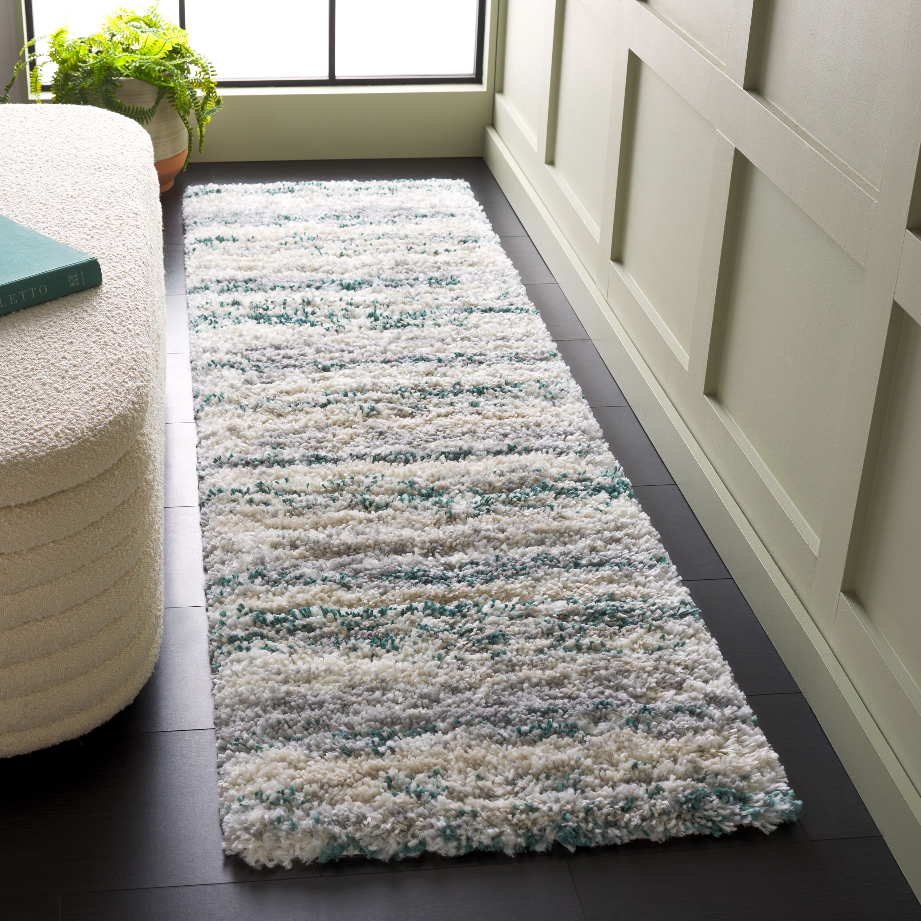 Safavieh - Fontana 842C Ivory / Green 2ft-3in x 8ft
