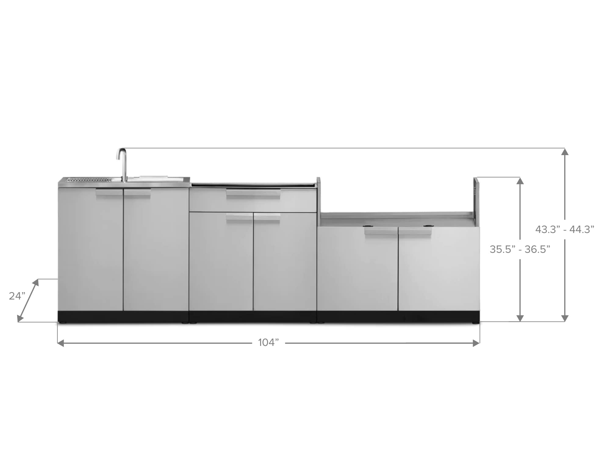 NewAge Products 66805 Modular-Outdoor-Kitchens - View #4