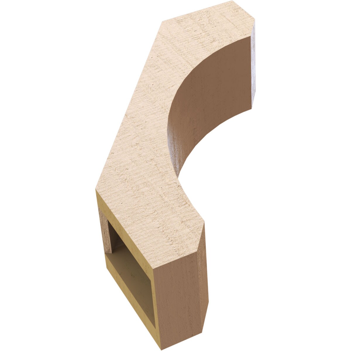 Ekena Millwork BRCUR05X14X18LECRCPR braces - View #7
