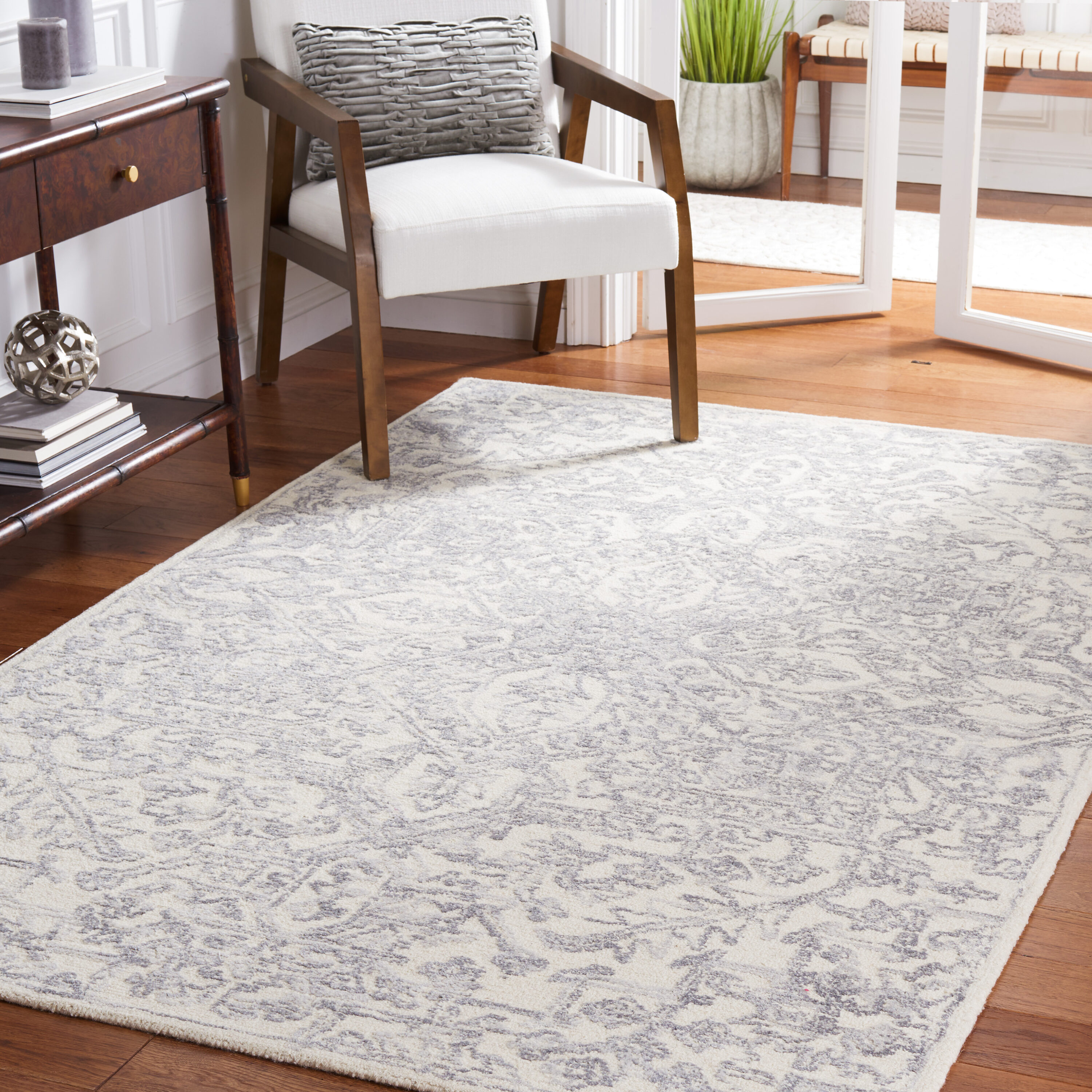  Metro 176 Beige/Gray Traditional 5Ft x 8Ft Medium Rectangle Rug