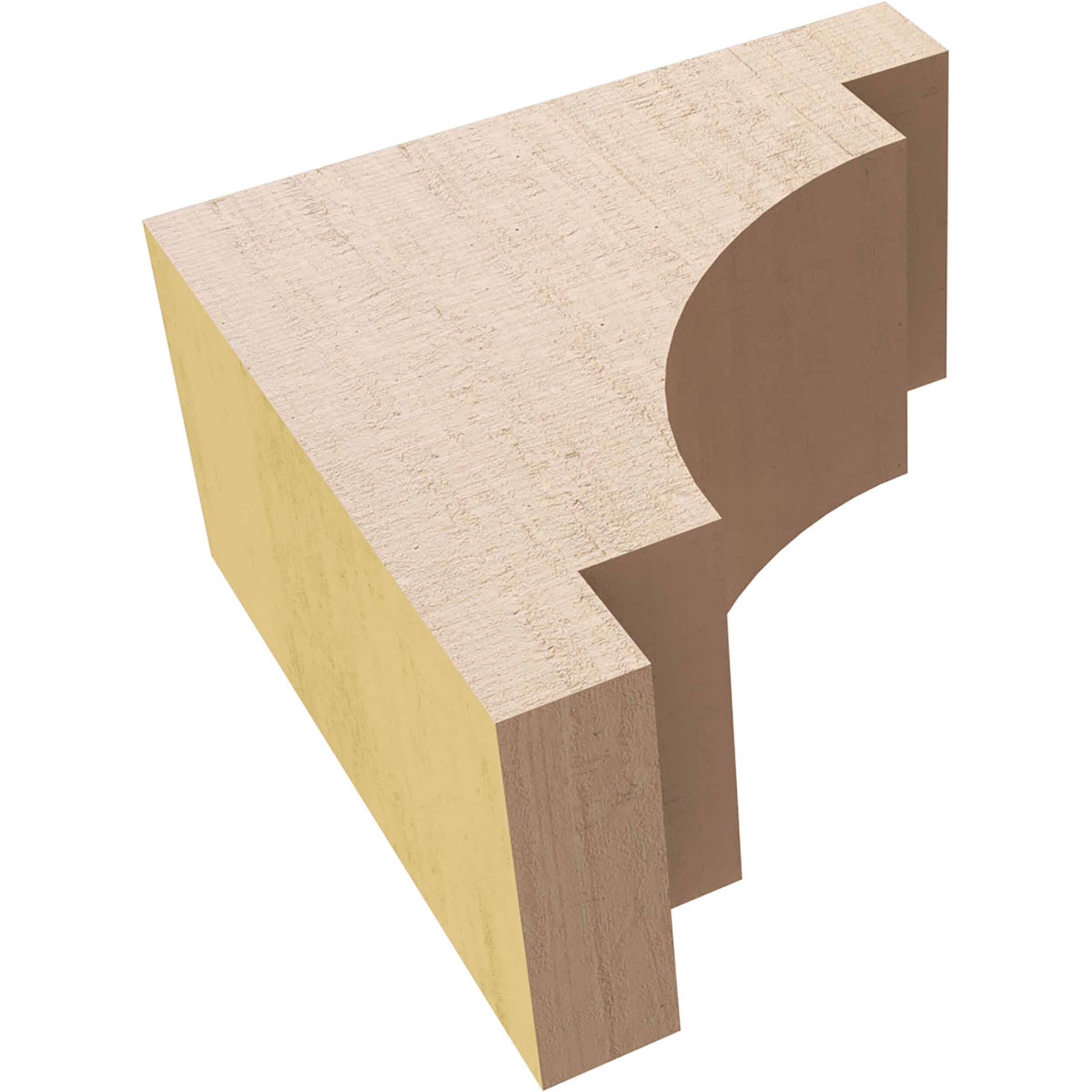 Ekena Millwork CORU02X04X04MEDRCPR corbels - View #6