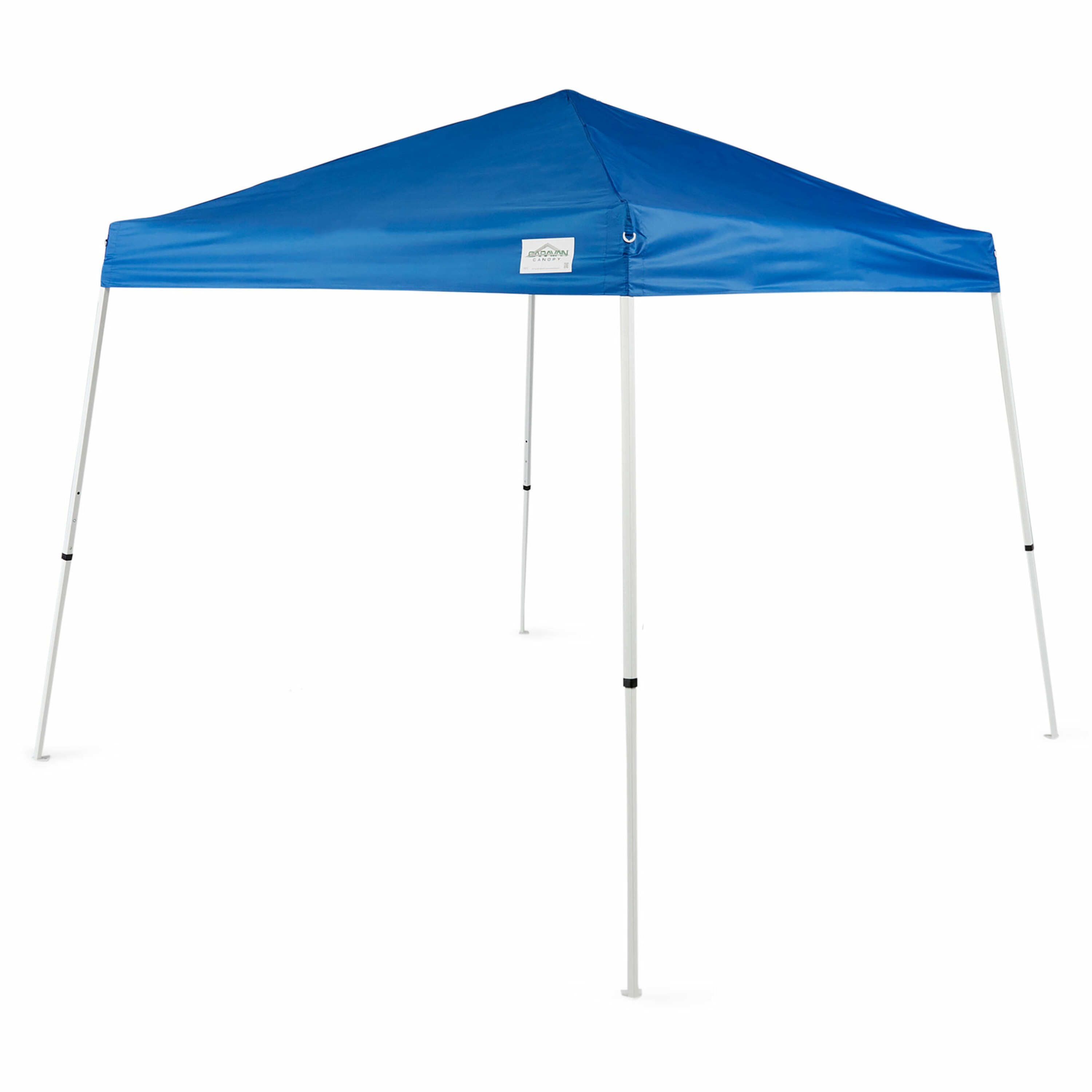 Caravan Canopy 90773 12-ft x 12-ft Square Blue Pop-up Canopy