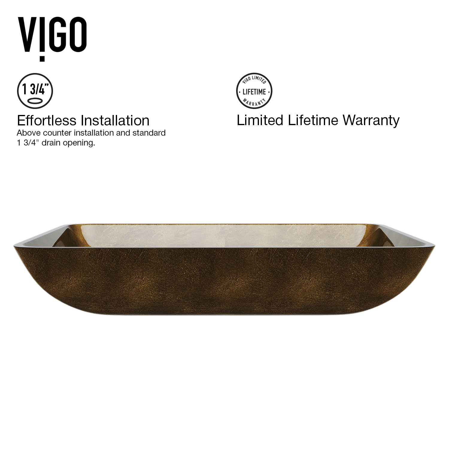 VIGO VGT513 Bath-Sink - View #5
