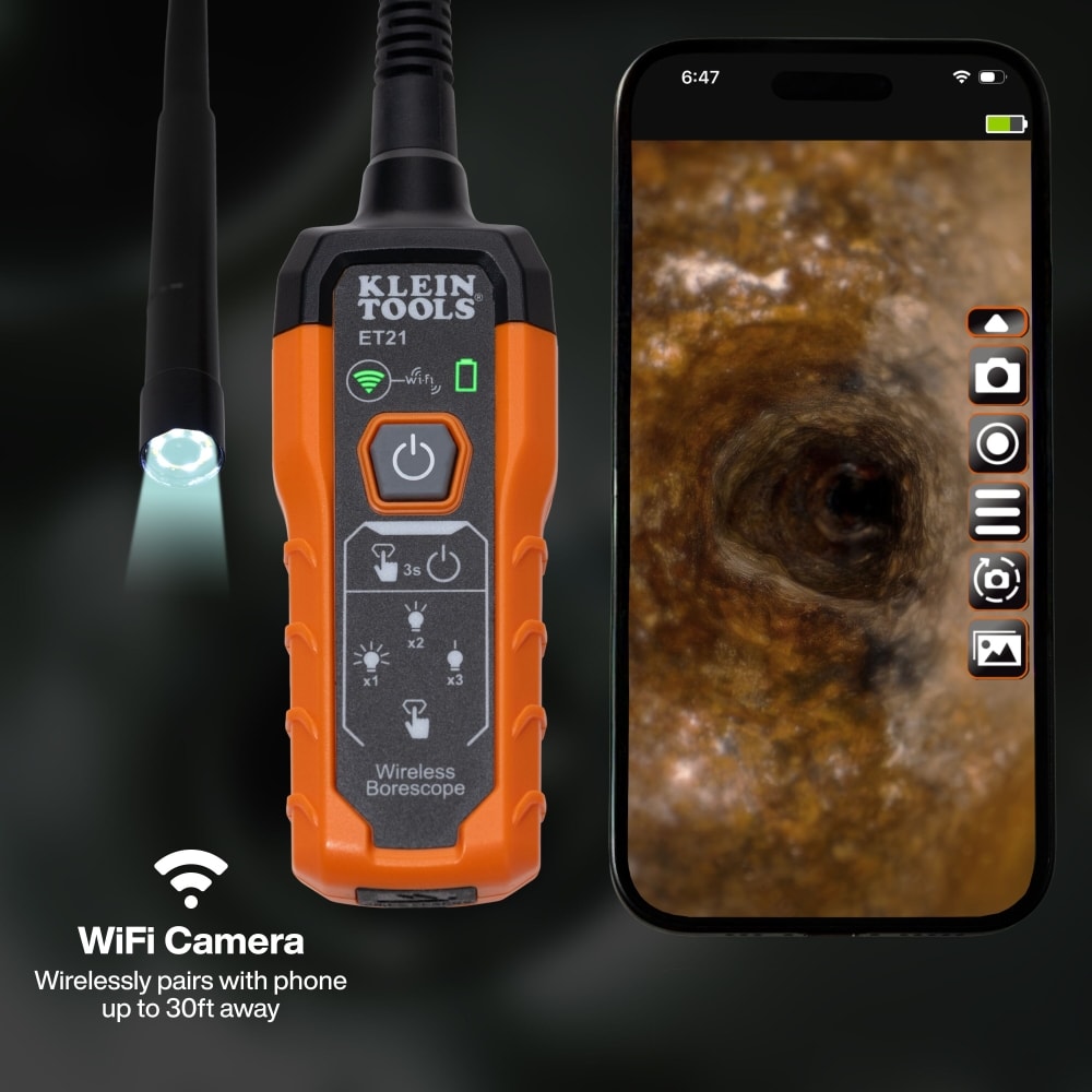 Klein Tools ET21 Inspection-Cameras - View #3