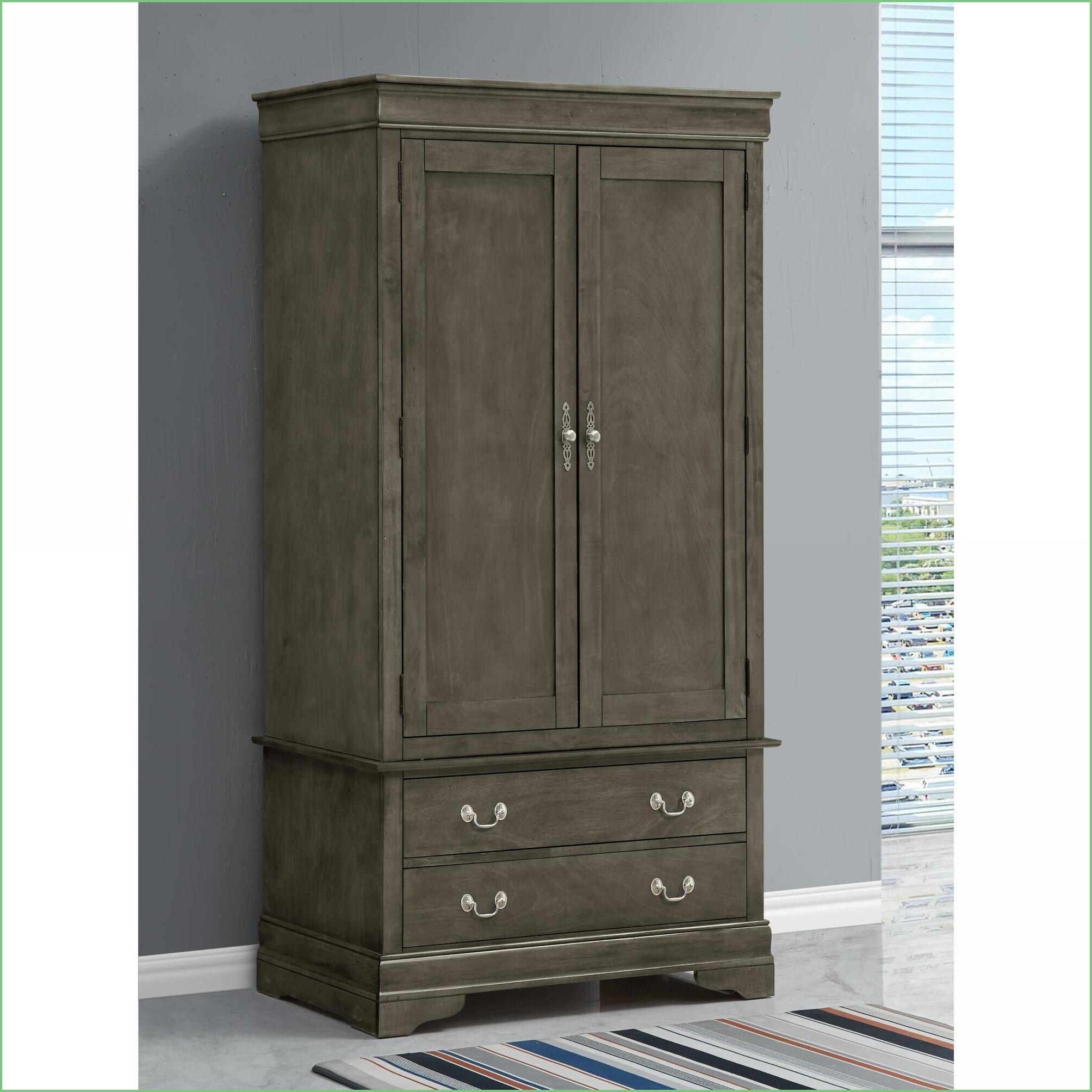 SunJet Long-lasting bed in gray finish with sturdy particle board build for bedroom suitable for organizing various bedroom ite