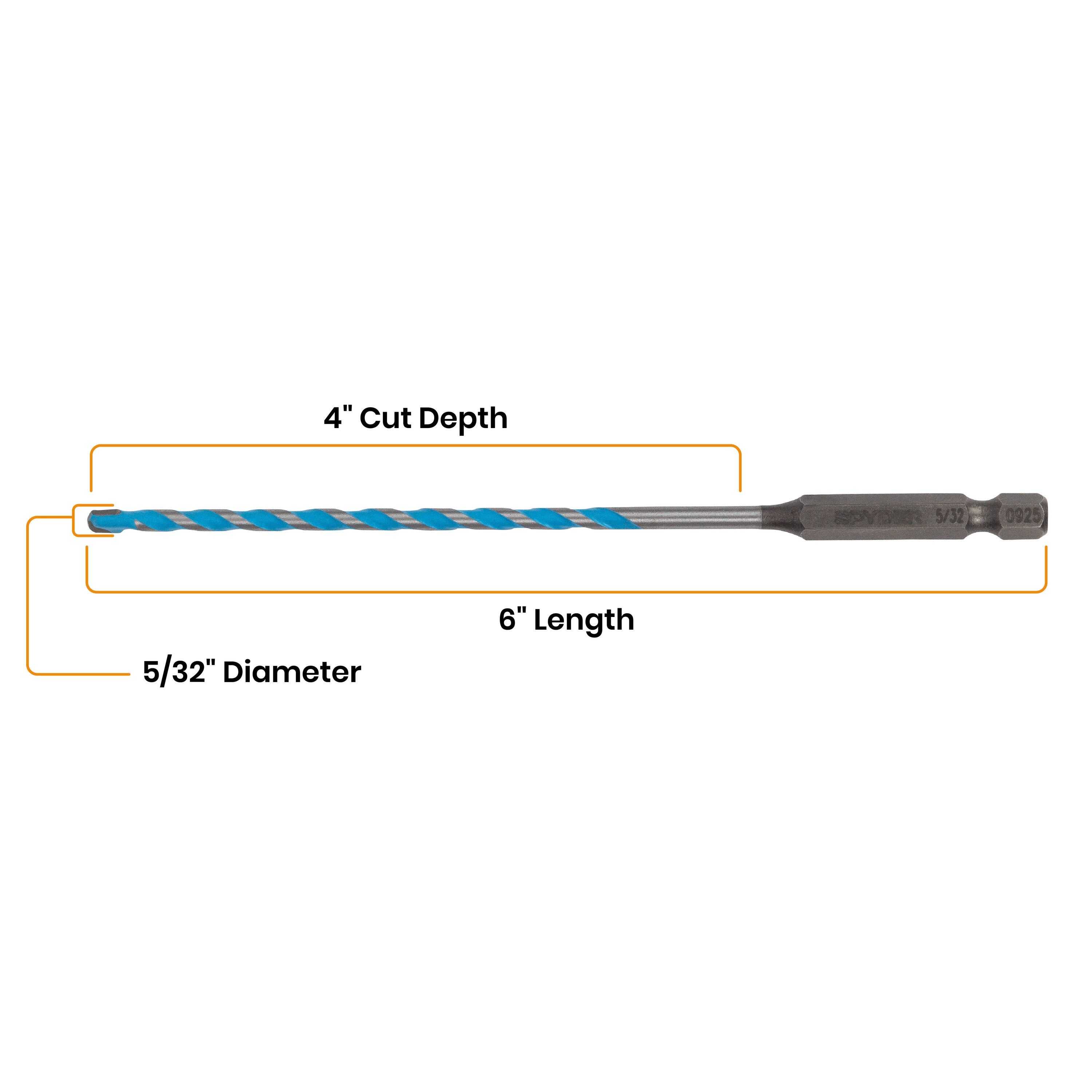 Spyder 950082 Cement-Masonry-Drill-Bits - View #4