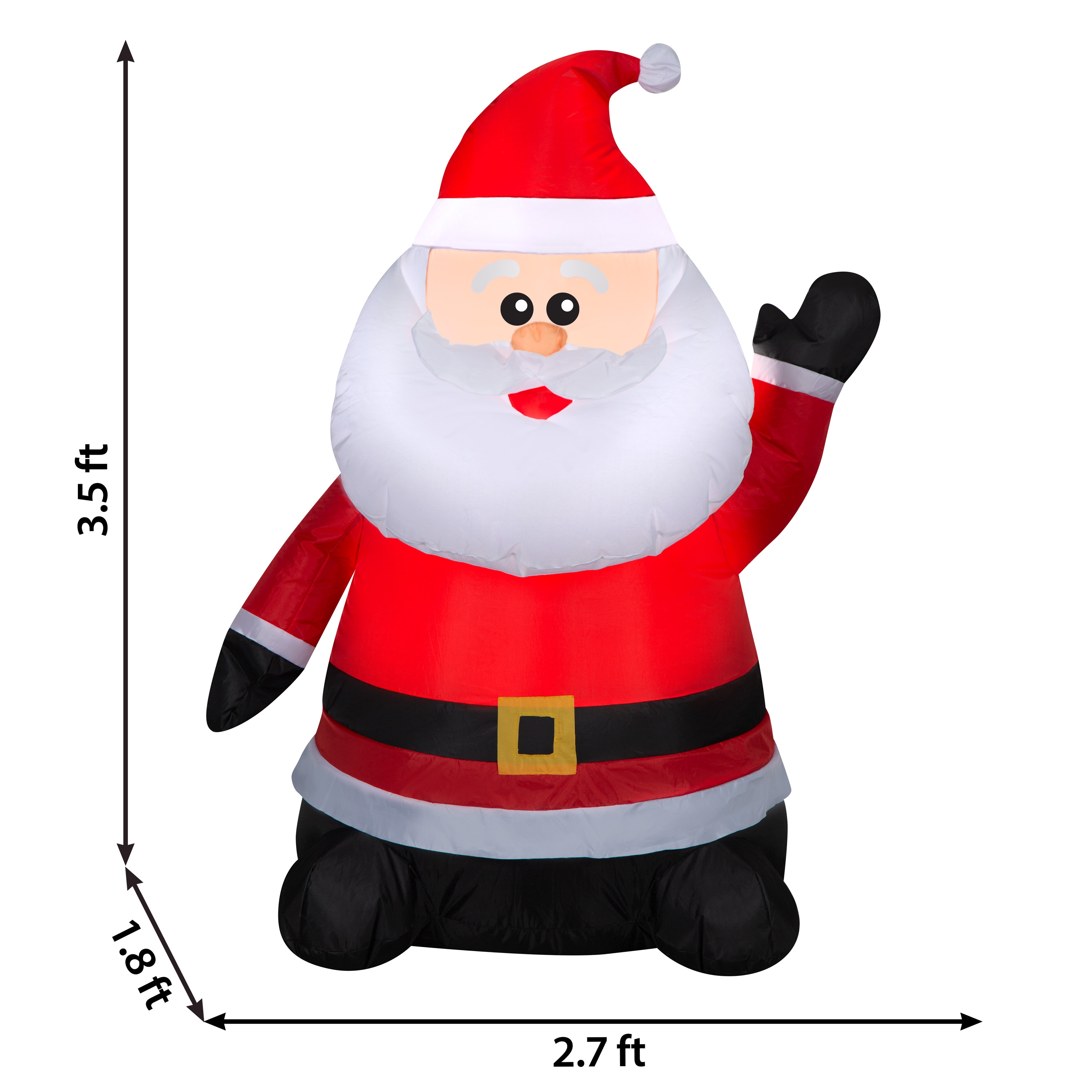 10 Santa Claus with projection Tree Christmas inflatable Yard decoration by 2024 Ge