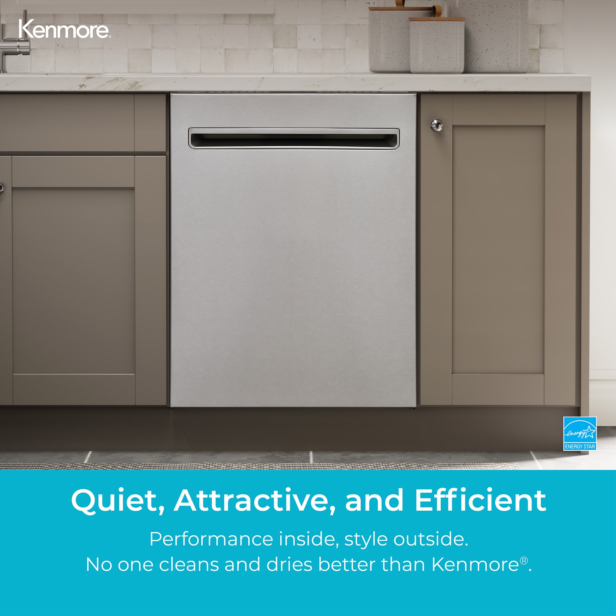 Kenmore sales dishwasher dimensions