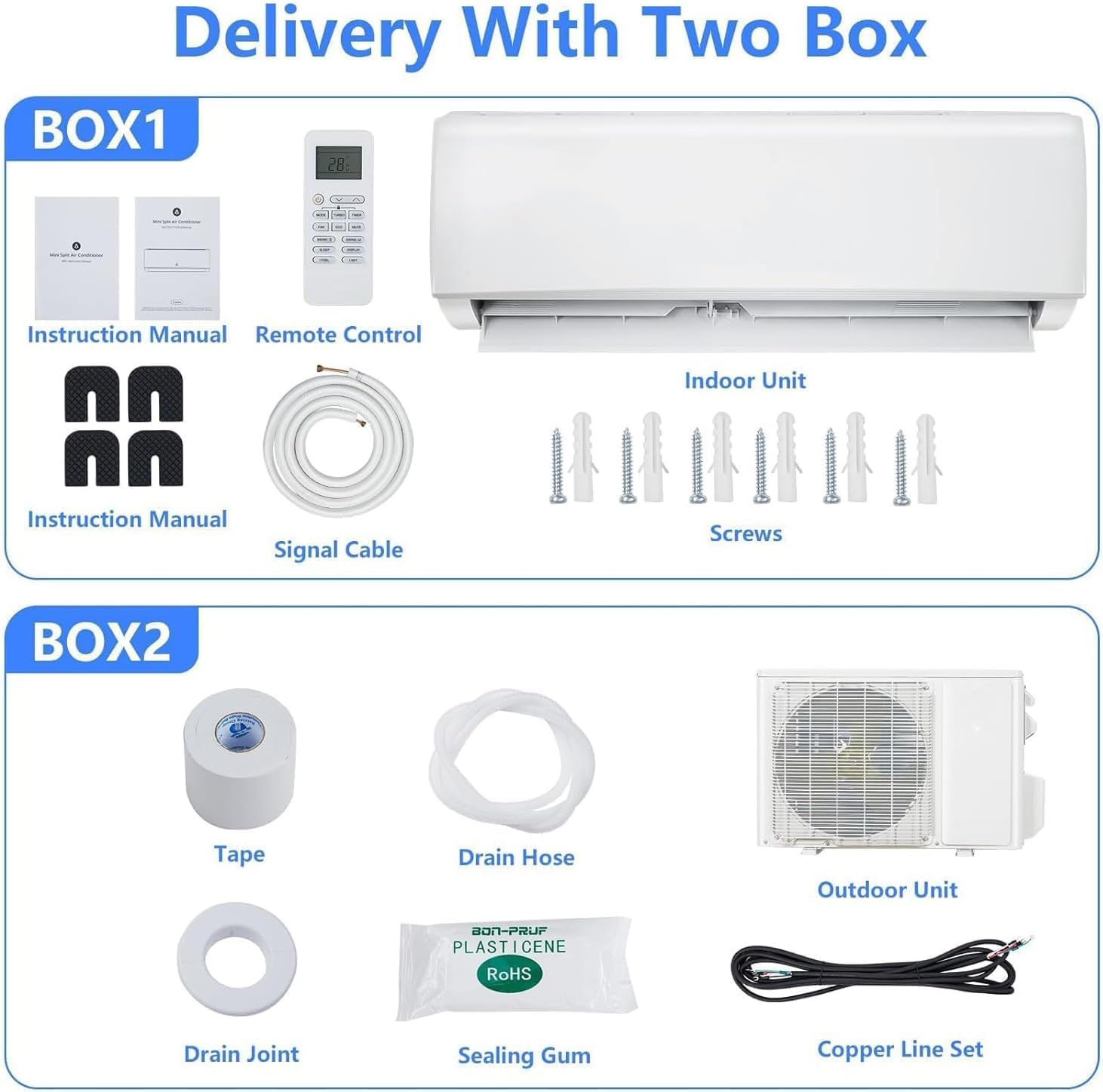 Qeetex LHF-AD-PHO-12V74BQ3 Wall-Air-Conditioners - View #7