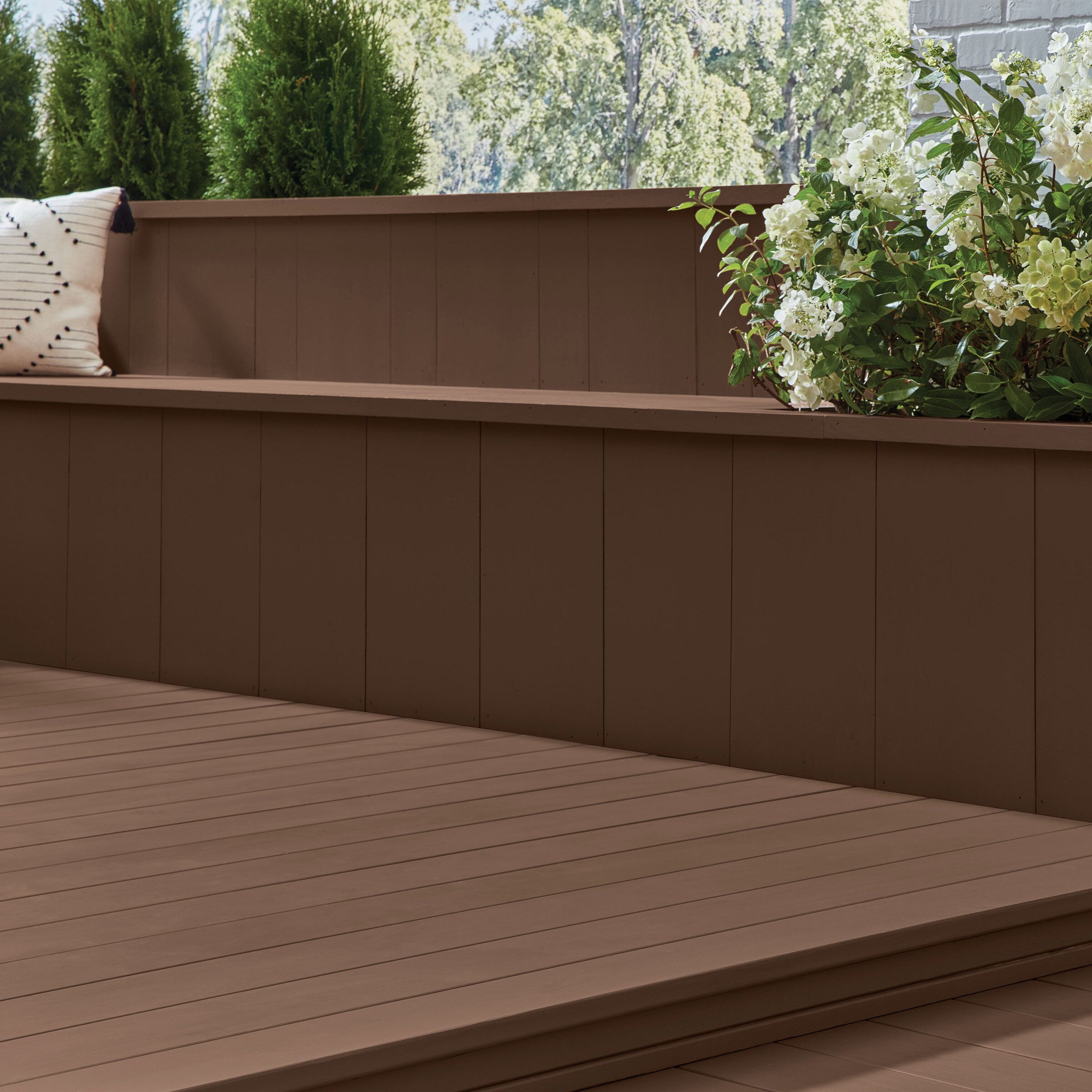 Cabot Heat-Reducing Pre-tinted Equestrian Brown Solid Exterior Wood ...