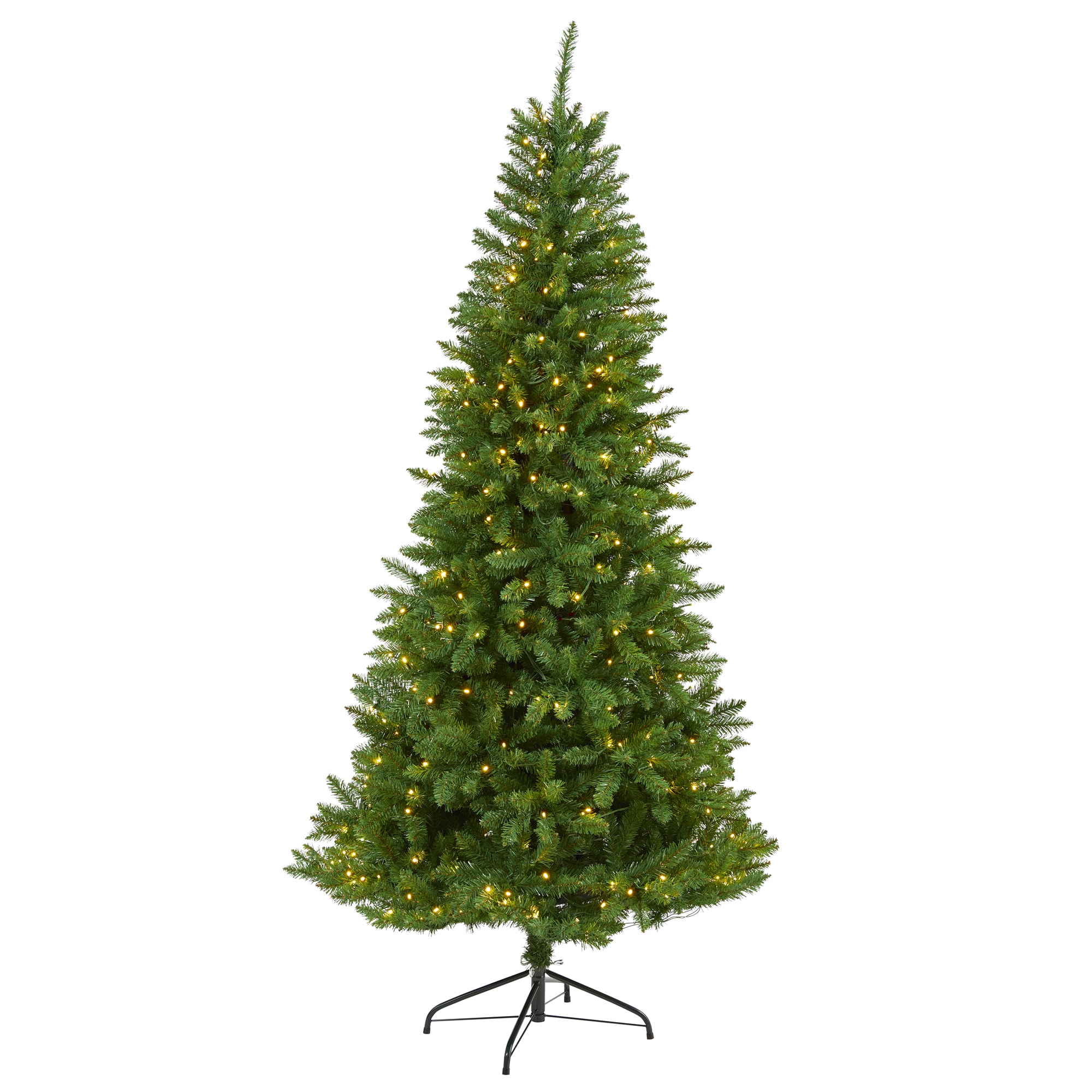 Nearly Natural T1607 6.5-ft Douglas fir Pre-lit Artificial Christmas Tree with White LED Lights