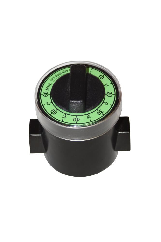 NO WORRIEZ 80,000 BTU Safety Automatic Outdoor BBQ Shut Off Mechanical  Structure Gas Timer for Propane Grill and Natural Gas Grill(with 3/8''  flared