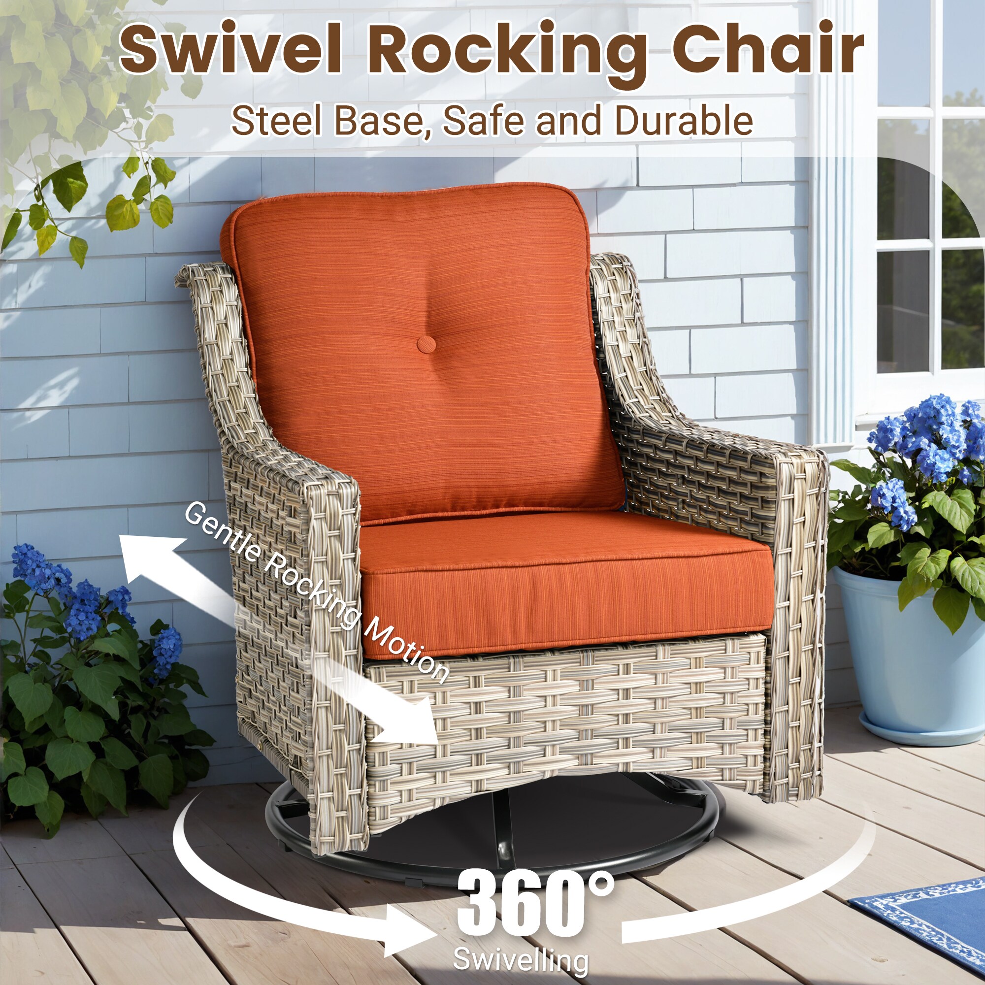 Pouuin DFPSKT800 Patio-Sofas-Daybeds - View #6