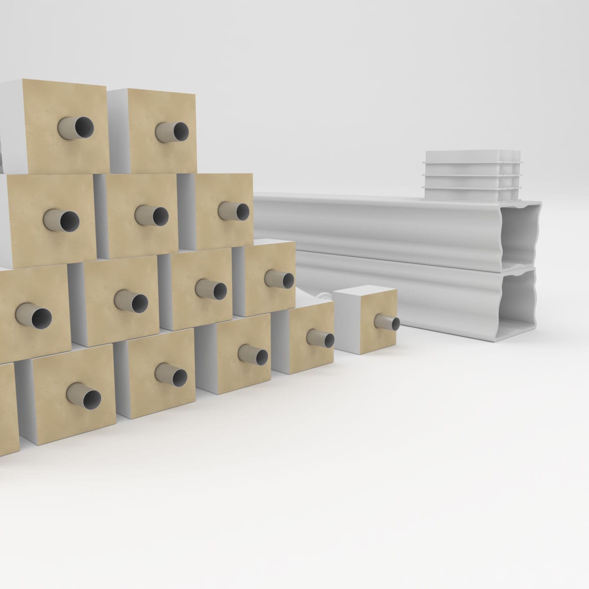 Ekena Millwork BALK33X180TRN railings - View #6