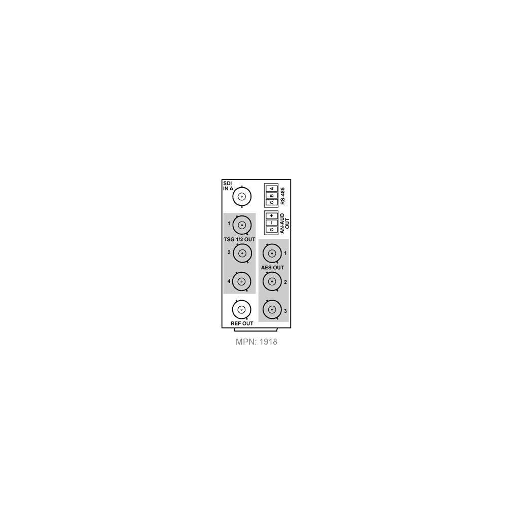  TCNCD342798 Cobalt Digital CB-RM20-9960-A 3G, HD and SD-SDI AES OpenGear Rear IO Module
