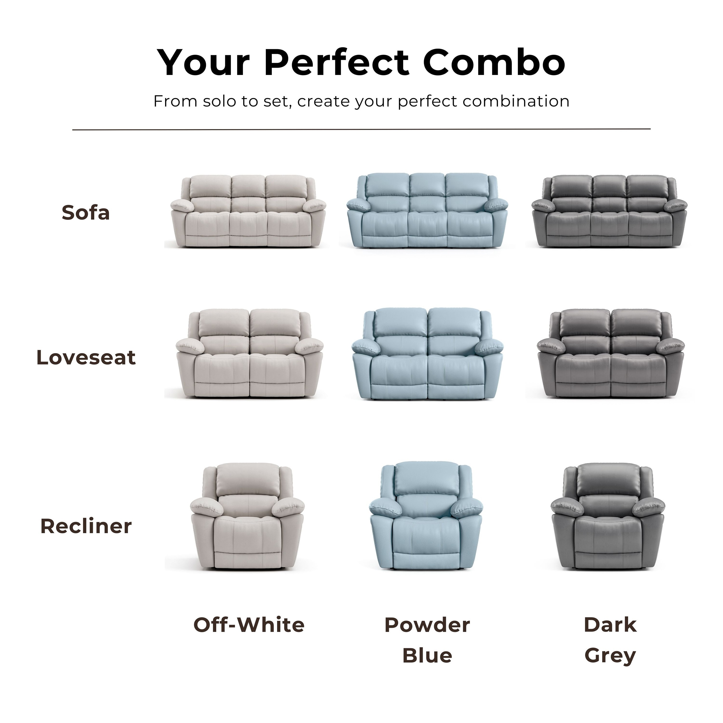 Furniture of America IDF-69003BL-CH chairs - View #16