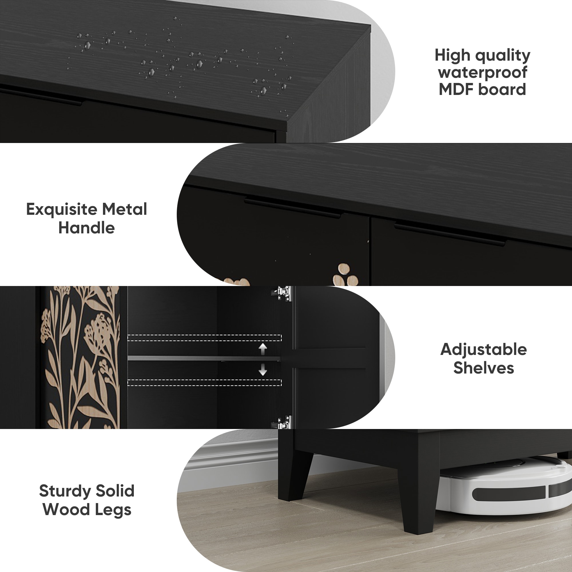 SINOFURN SYD260004WT Dining-Kitchen-Storarge - View #8