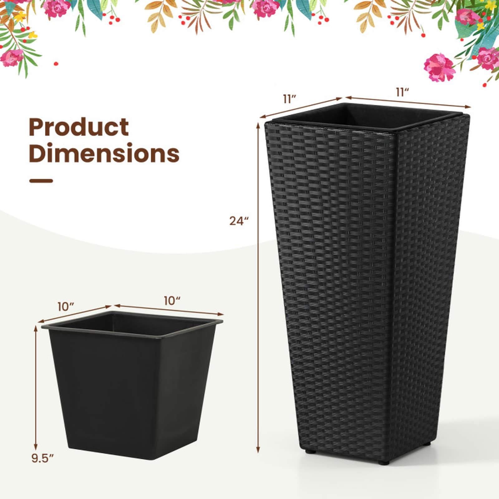 SUGIFT LW102SUGHY2203 Planter-Window-Box - View #3