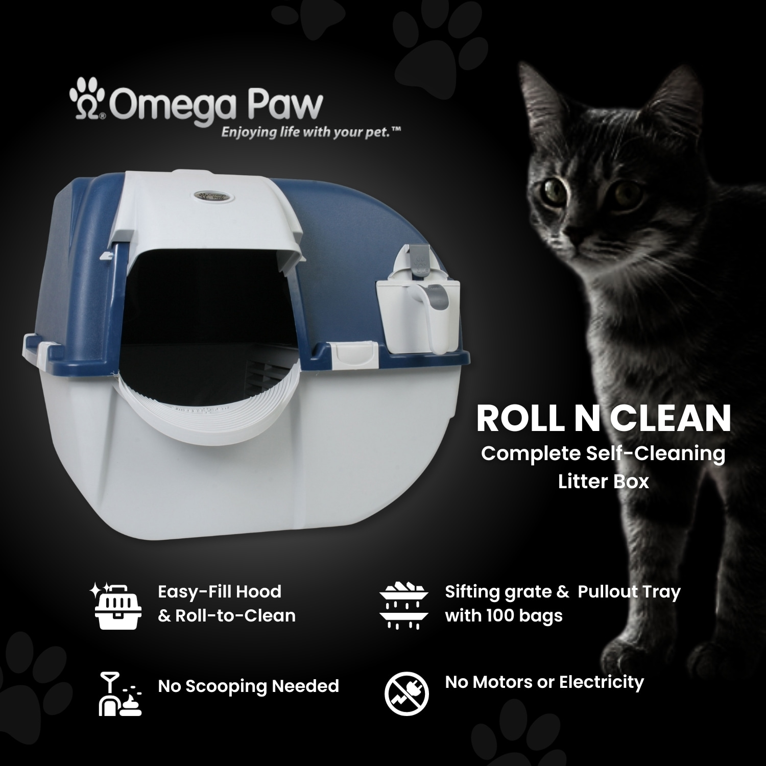 Omega Paw 326166 Cat-Litter-Box - View #2