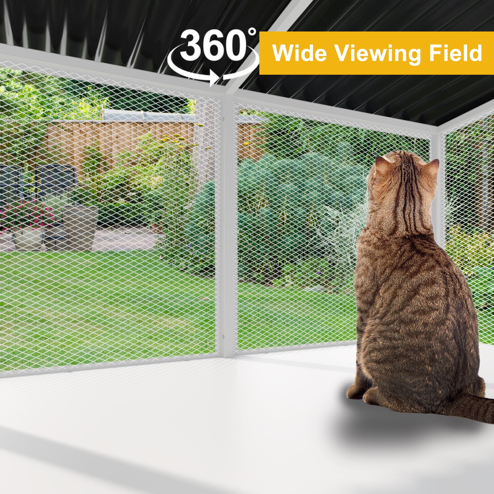 LOVMOR WINDOWCATIO-WHITE Dog-Houses - View #5