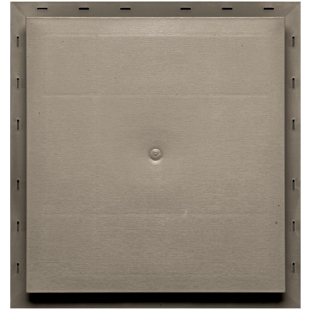 Builders Edge 130010005097 15.5-in x 16.5-in Clay Vinyl Universal Mounting Block