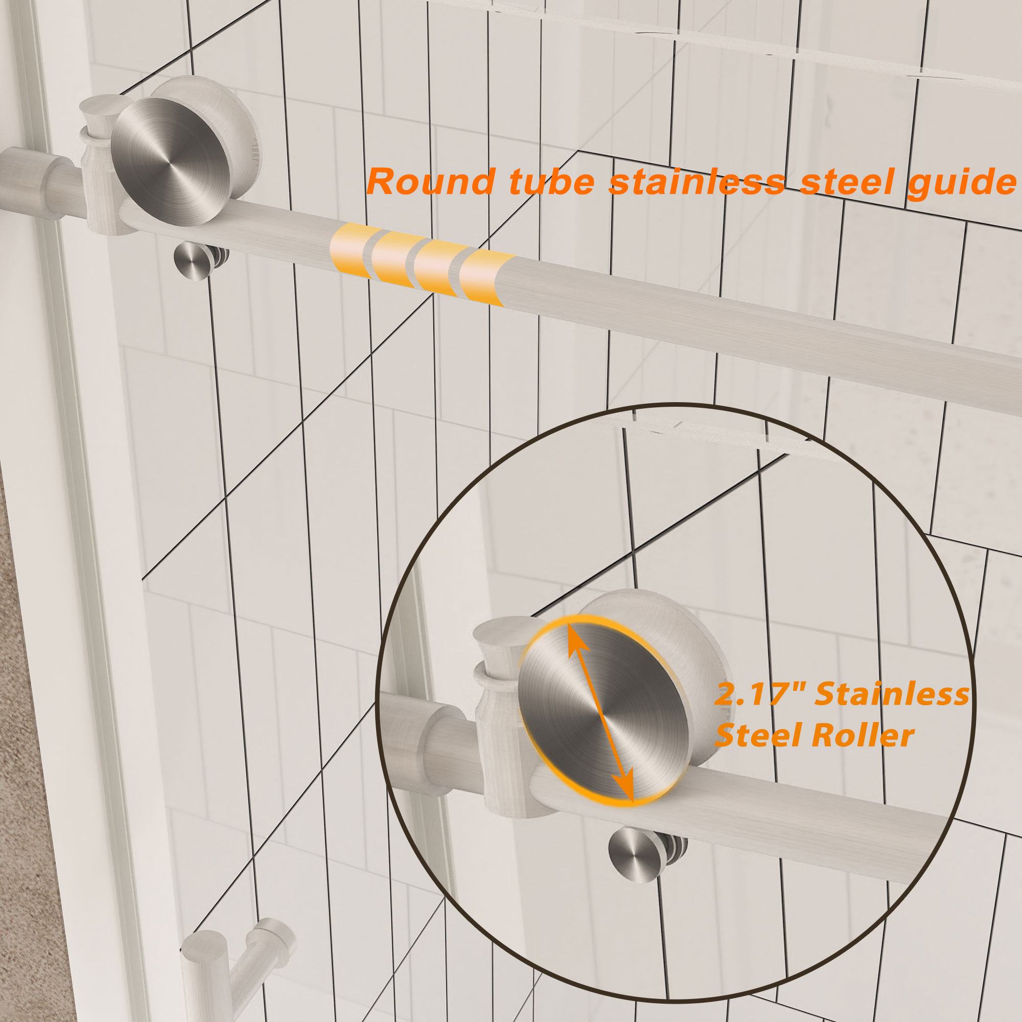 LIVIZA PF6060BN-75 Shower-Doors - View #10