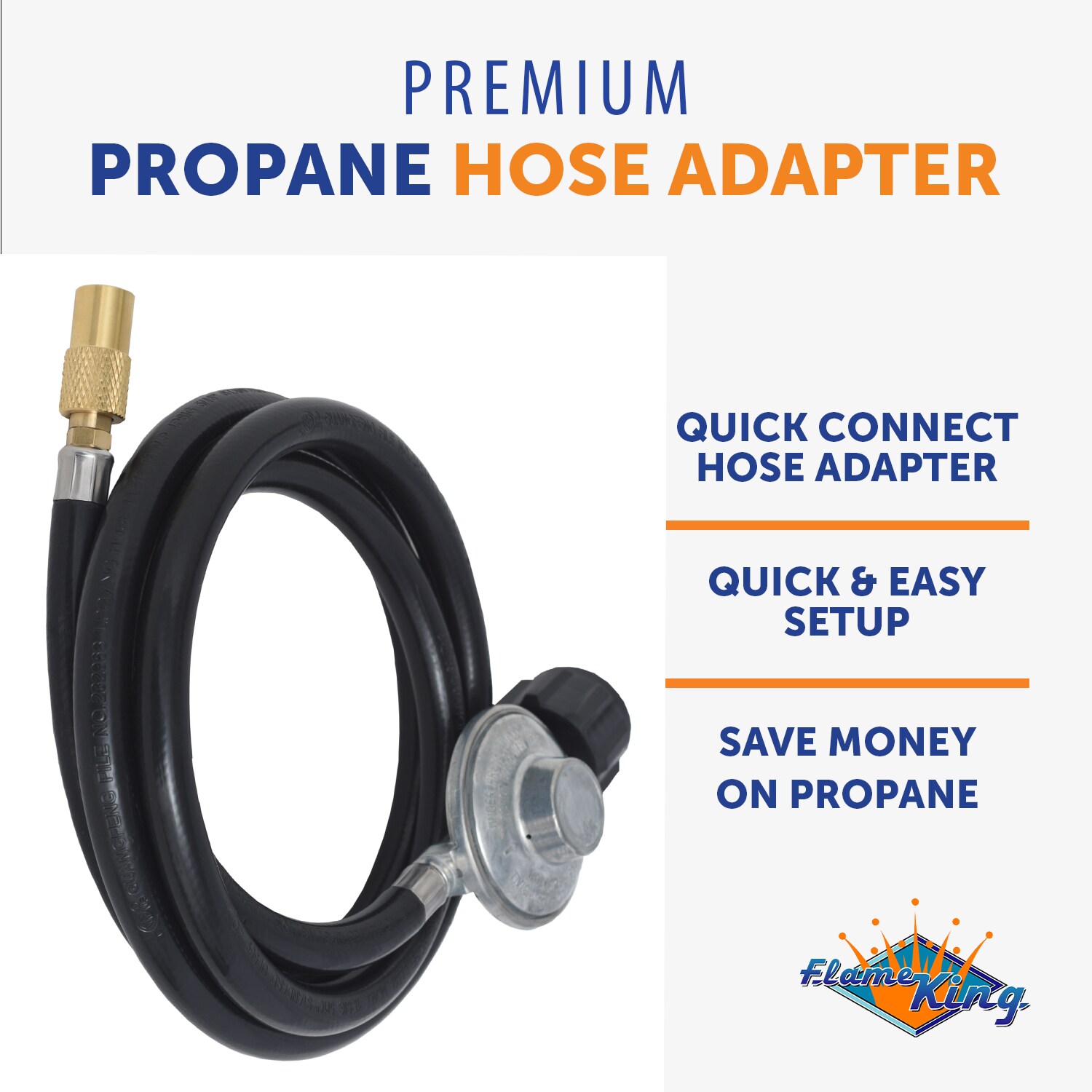 Flame King FK-GRD-REGHS6FT Propane-Tanks-Accy - View #3
