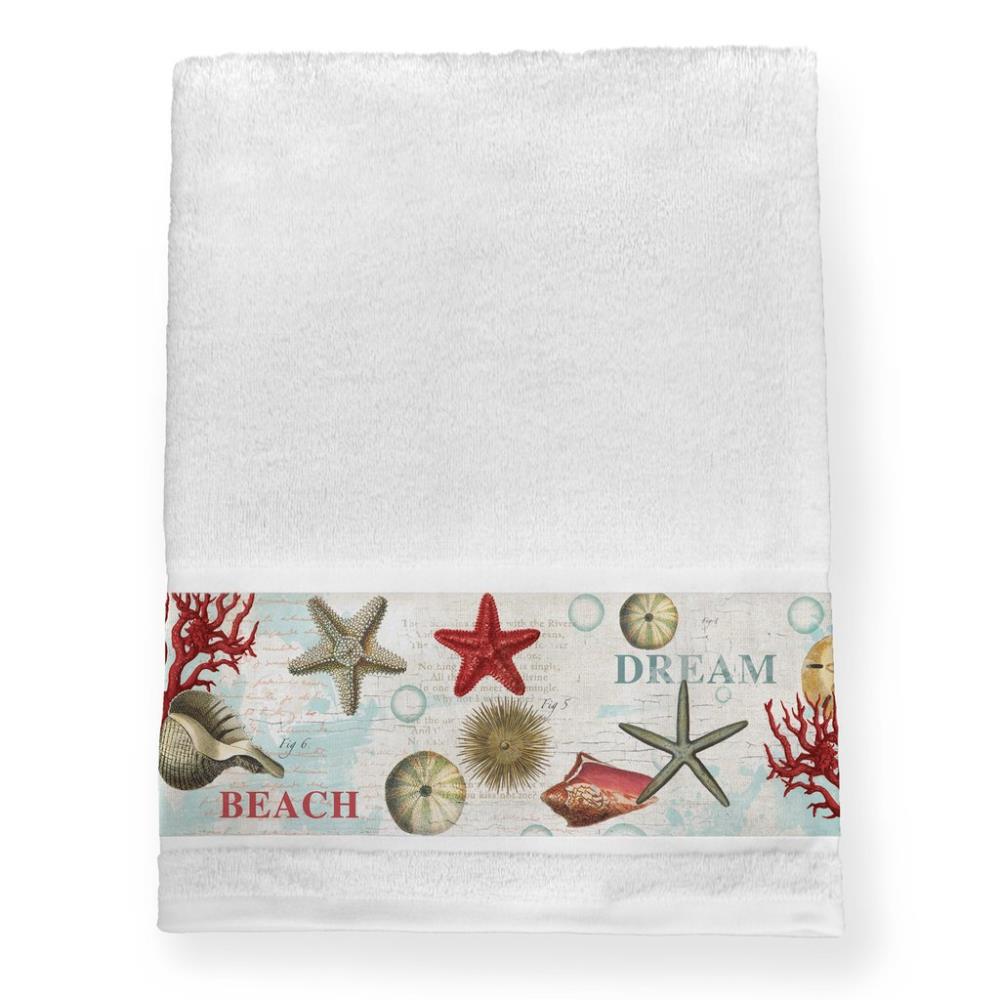 coastal christmas bath towels