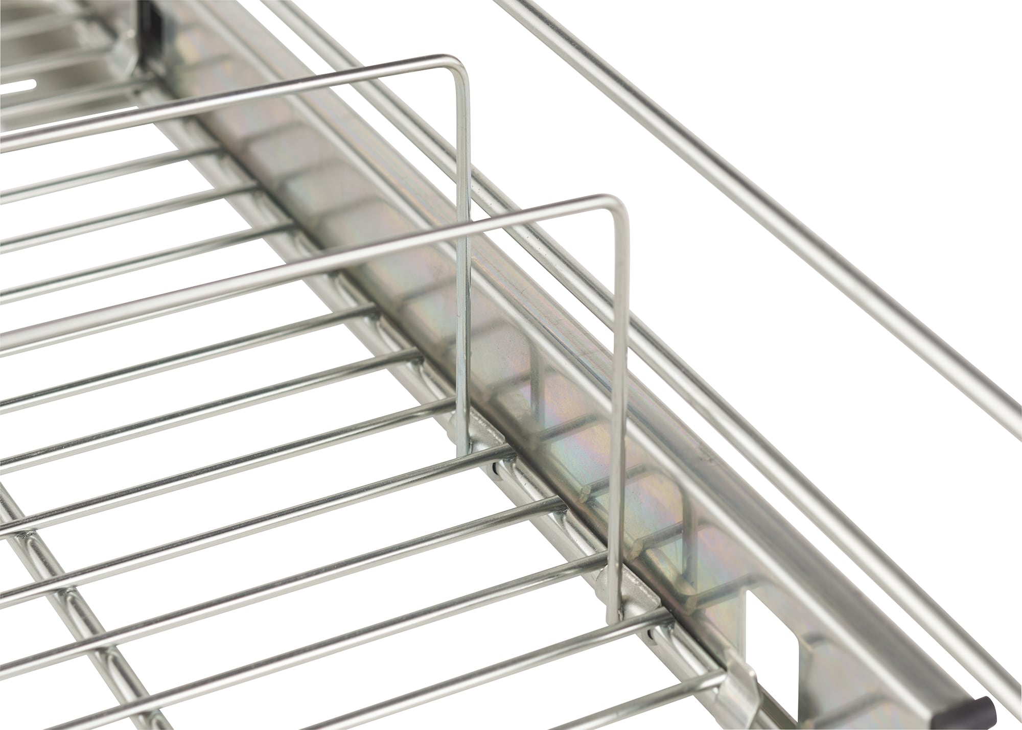 TRINITY Sliding Drawer, 2-Pack, Chrome