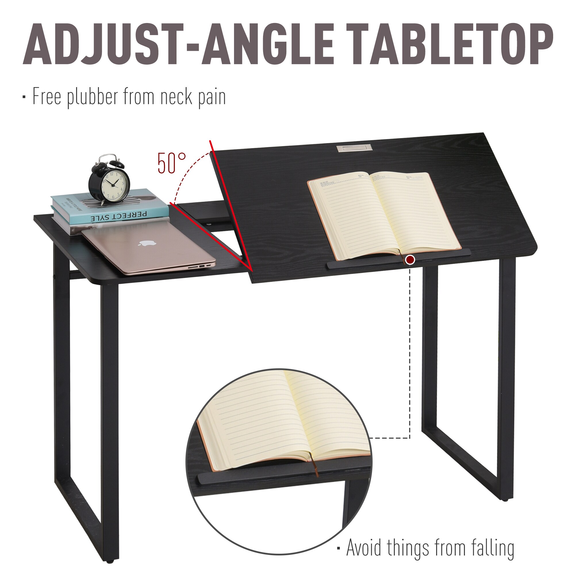 HomCom 836-198V80BK desks - View #7