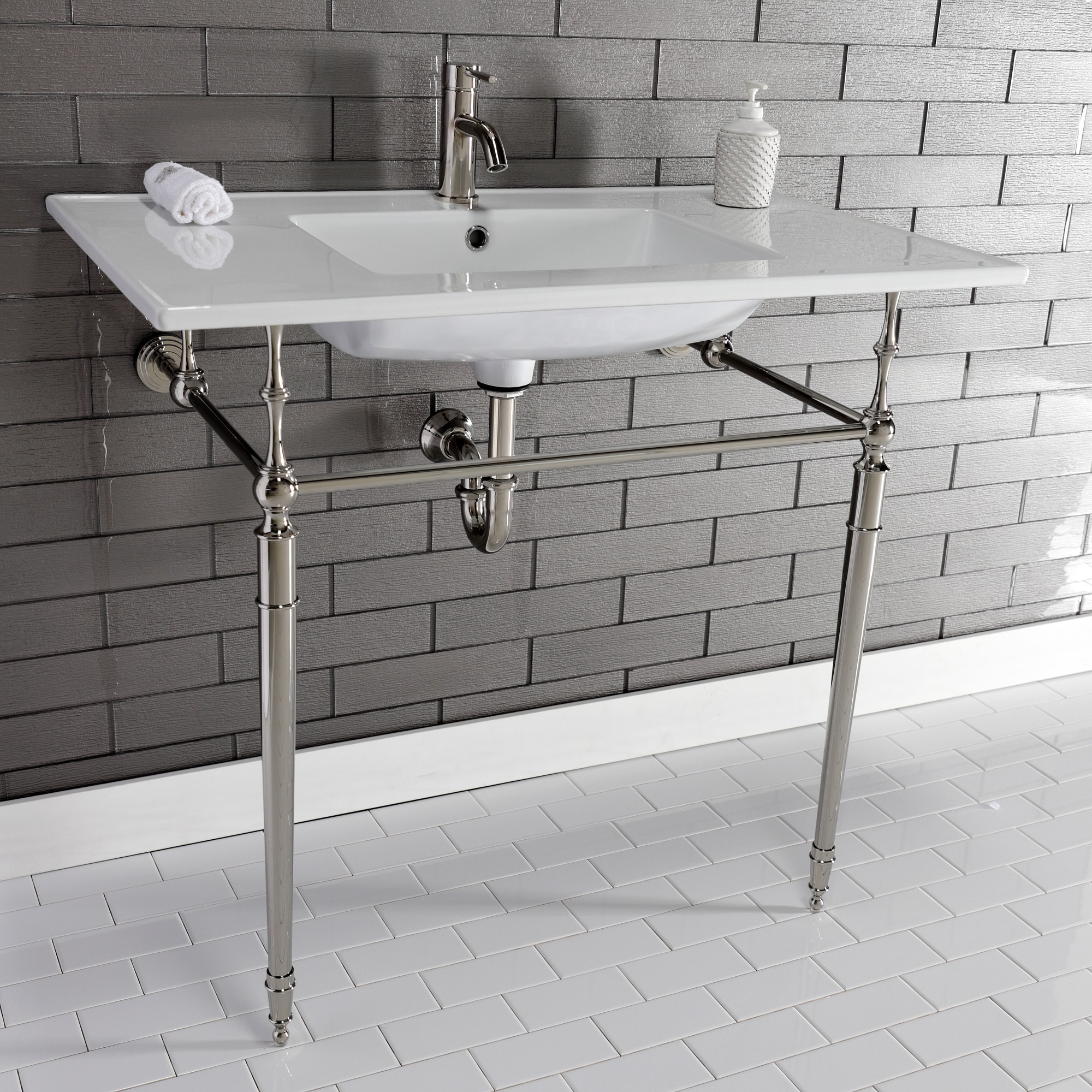 Kingston Brass WLKVPB372271PN Bath-Sink - View #5