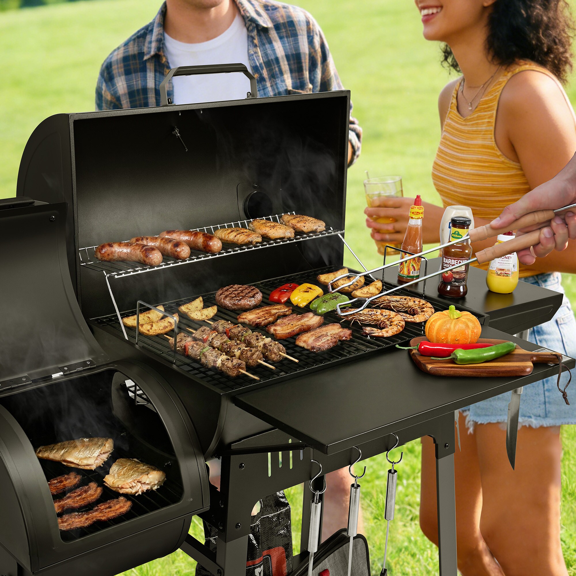 Royal Gourmet CC1831S Charcoal-Grills - View #4