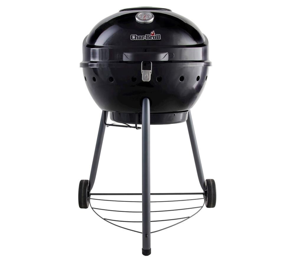 Char Broil Kettleman 25.8 in W Black Kettle Charcoal Grill at