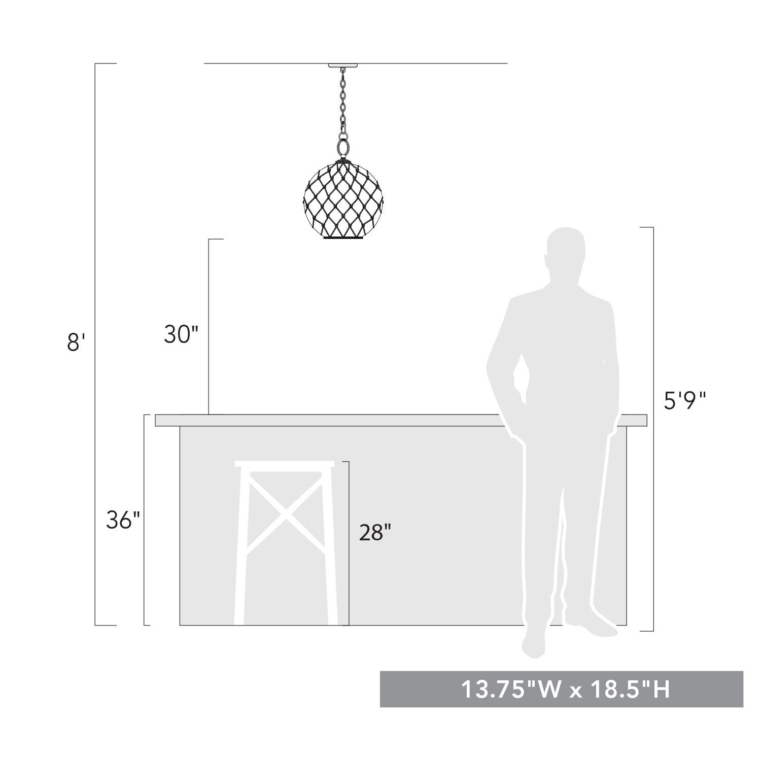 Golden Lighting 1092-M BC-SD Pendant-Lights - View #5