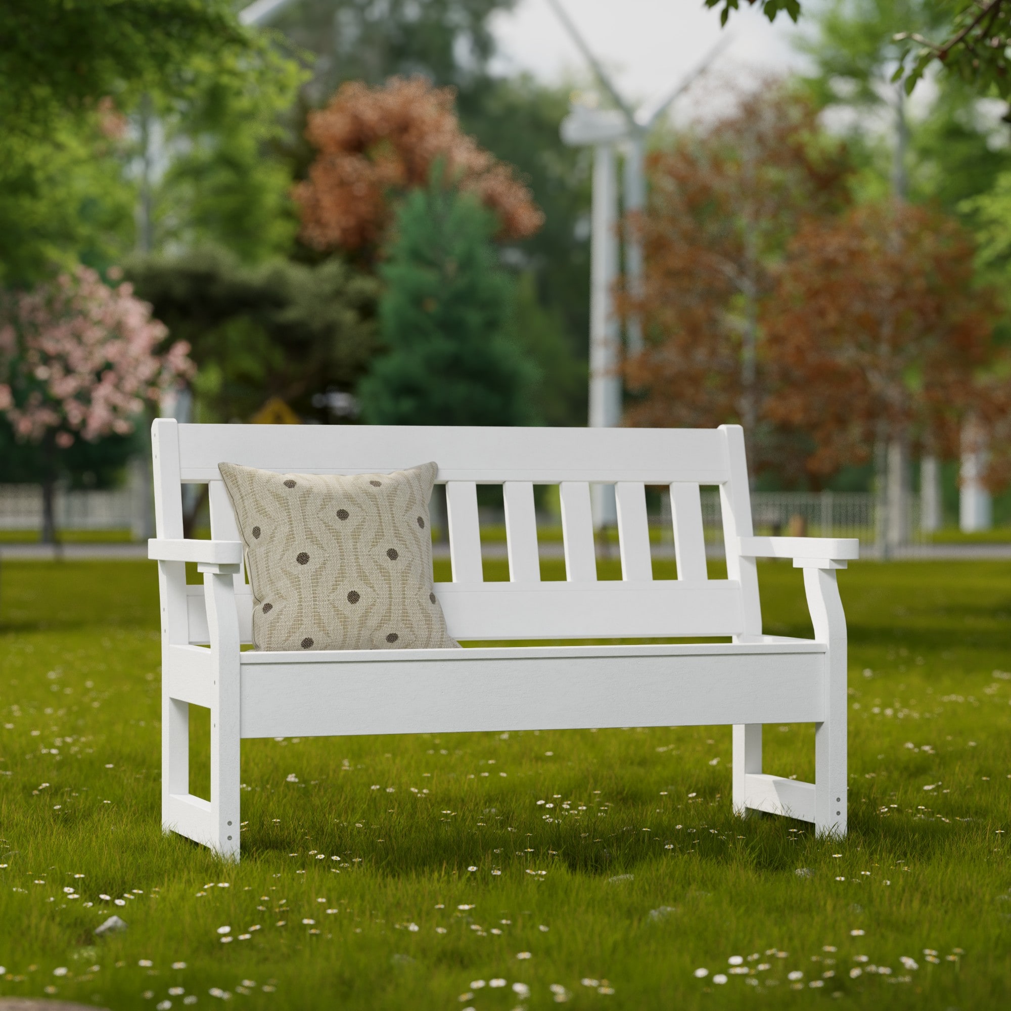 Wildridge LCC-124-BW benches - View #3