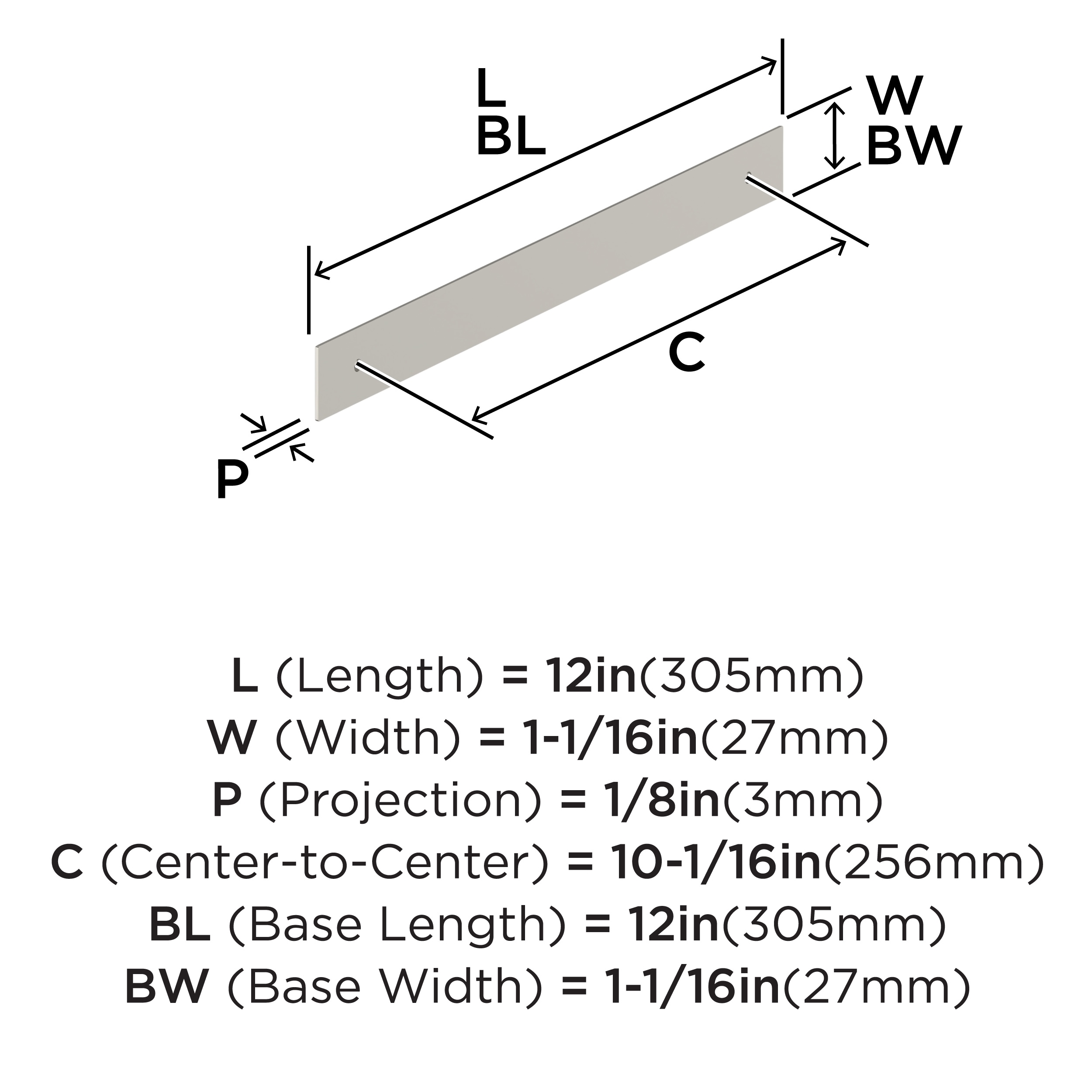 Amerock BP37593G10 Drawer-Hardware - View #3